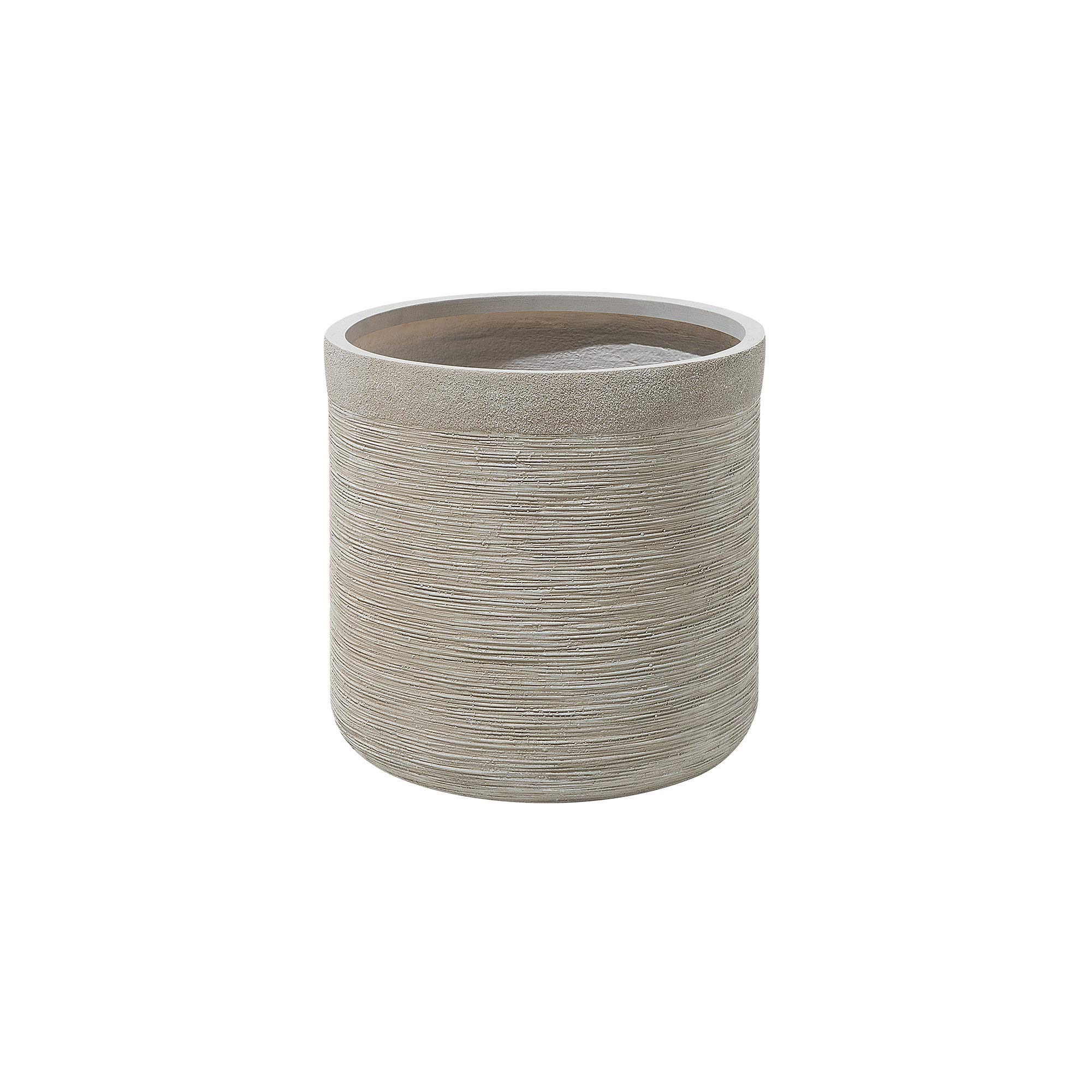 beliani-samos-blumentopf-3er-set-beige-tonfaser-rund image 3