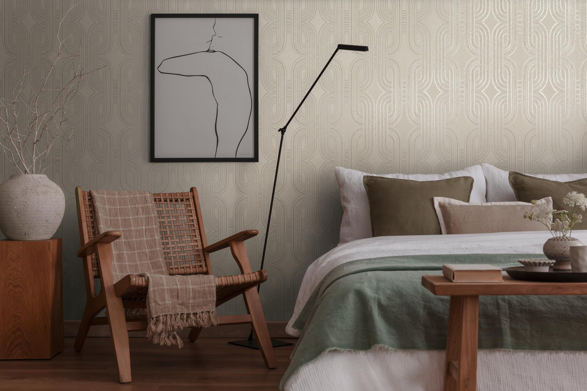 a-s-cr-ation-3d-vliestapete-grafik-399371-beige-metallic image 6