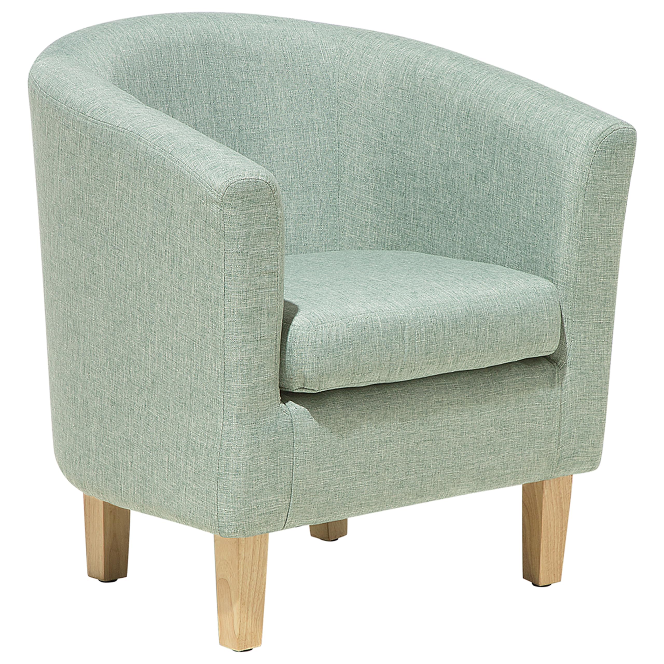 beliani-holden-cocktailsessel-hellgr-n-mit-hocker-polyester image 6