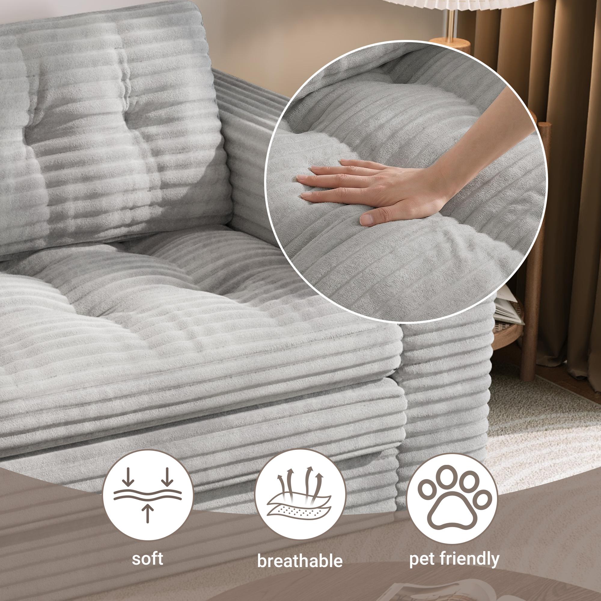 bealife-sofas-ar39-schlafsofa-cord-grau-150cm-schlaffunktion-bett image 8