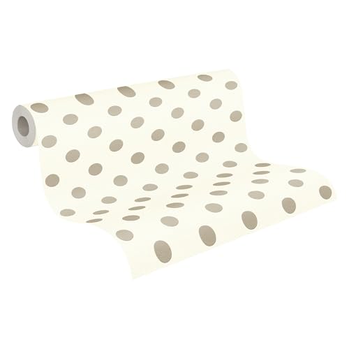 a-s-cr-ation-boys-girls-6-369341-vliestapete-beige-rosa-punkte image 5