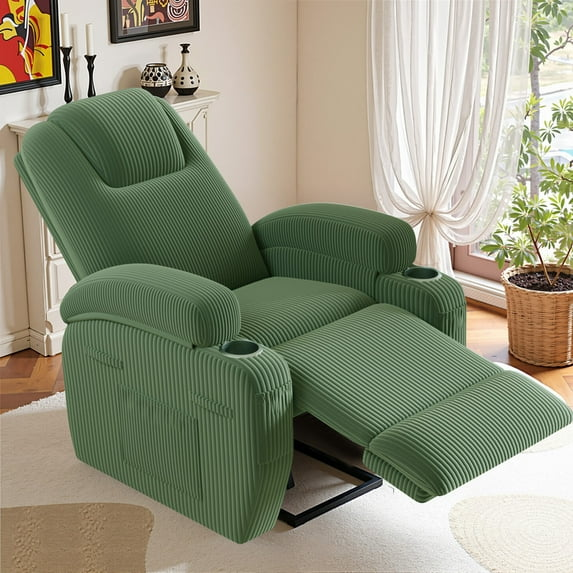 homall-recliner-chair-aufstehsessel-massage-cord-grau image 5