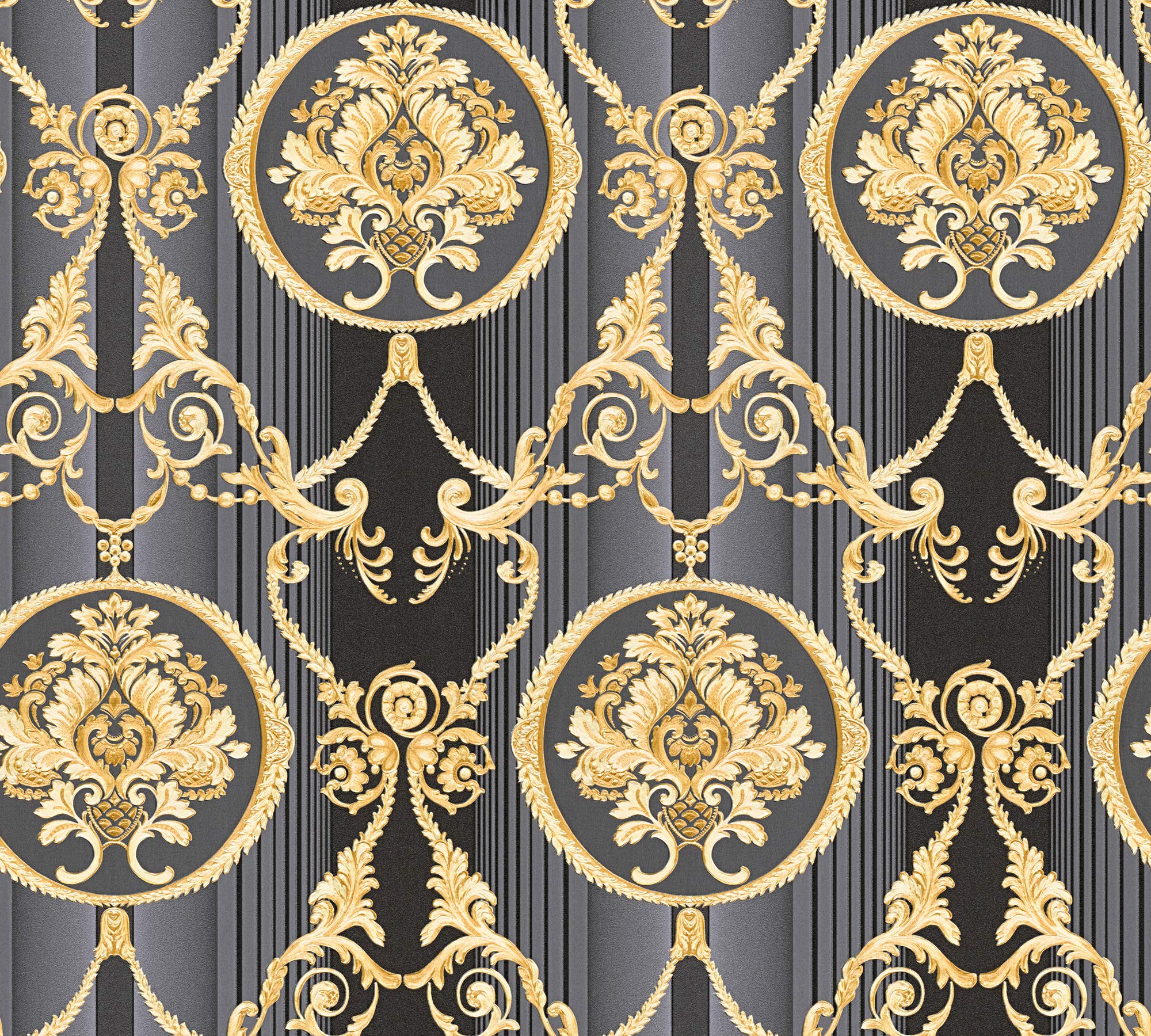 a-s-cr-ation-hermitage-10-330836-vliestapete-grau-barock image 2