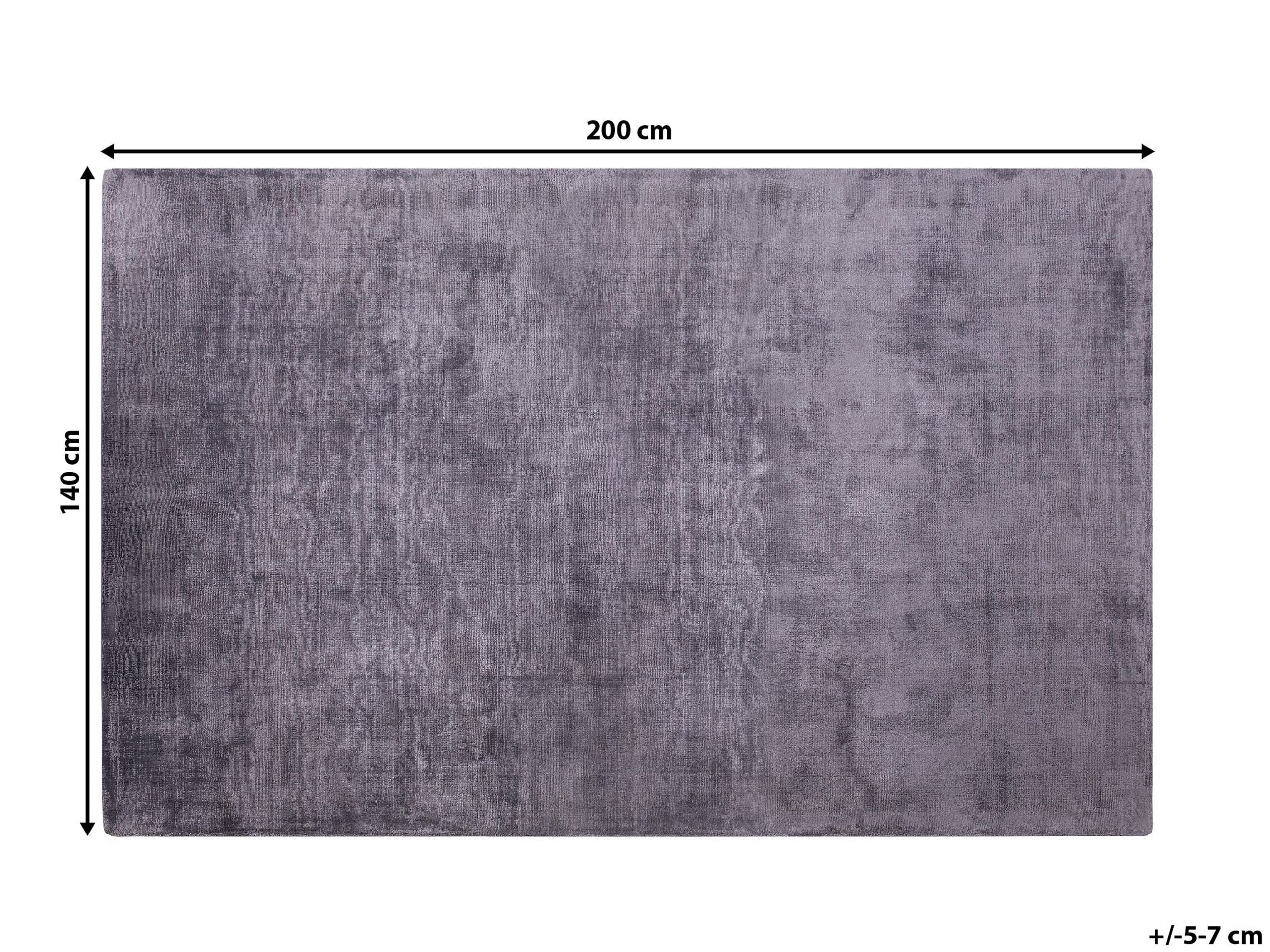 beliani-gesi-teppich-grau-140x200-cm-viskose image 2