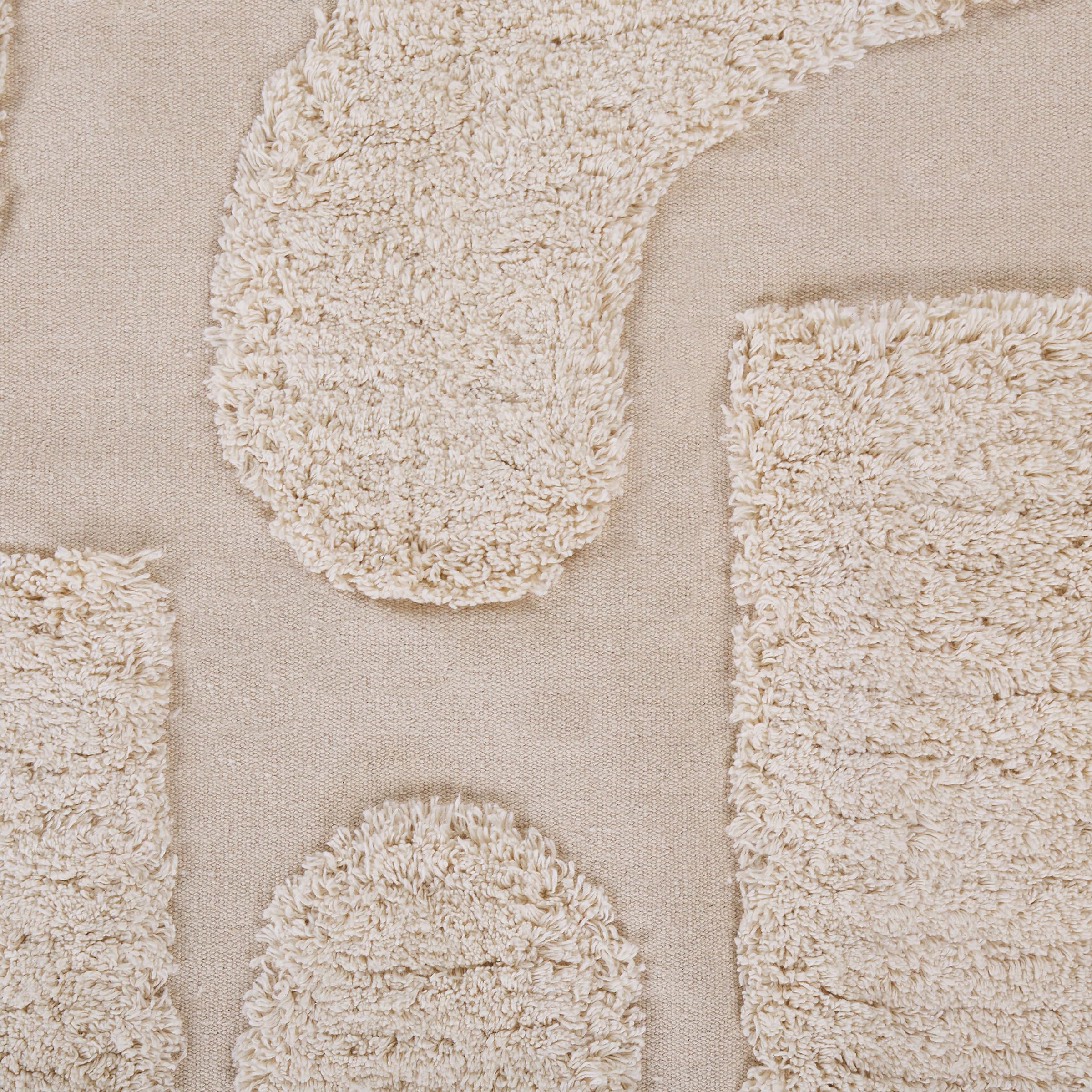 beliani-diyadin-teppich-160x230-baumwolle-beige-abstrakt image 6