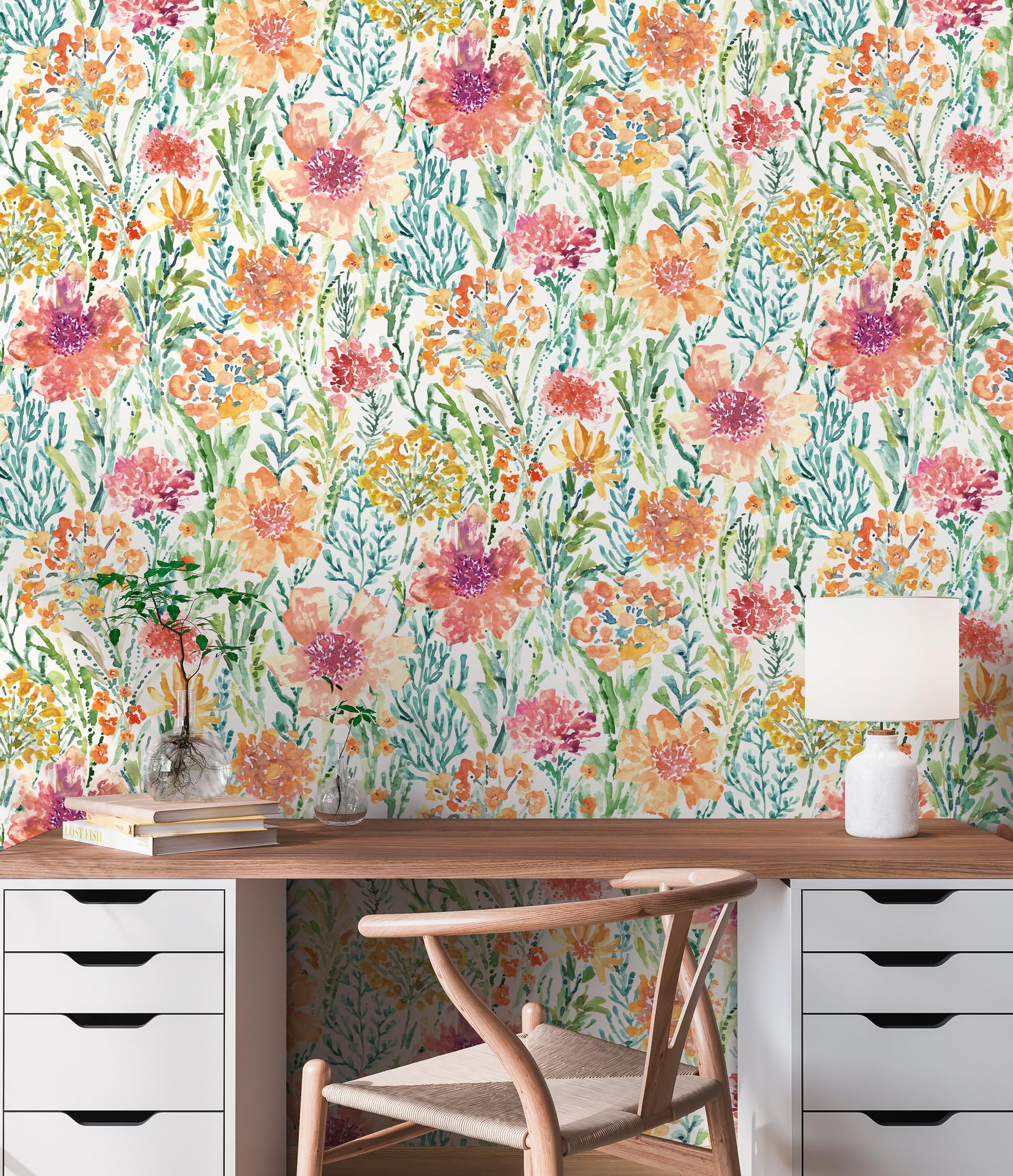 a-s-cr-ation-vliestapete-396951-blumentapete-bunt-floral-10-05m image 3