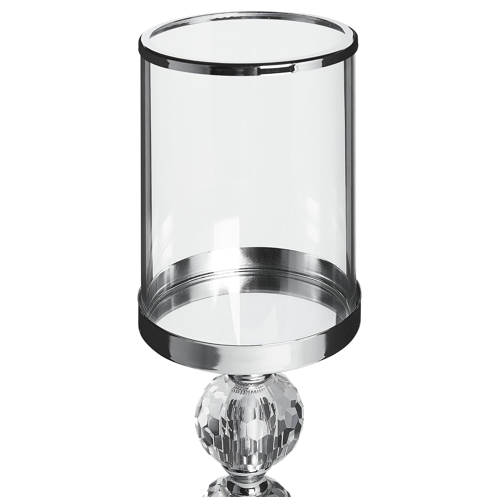 beliani-cotui-kerzenst-nder-silber-metall-glas-36cm image 4