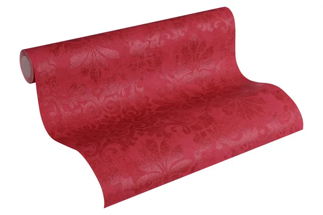 a-s-cr-ation-memory-32987-3-vliestapete-floral-rot-metallic image 1