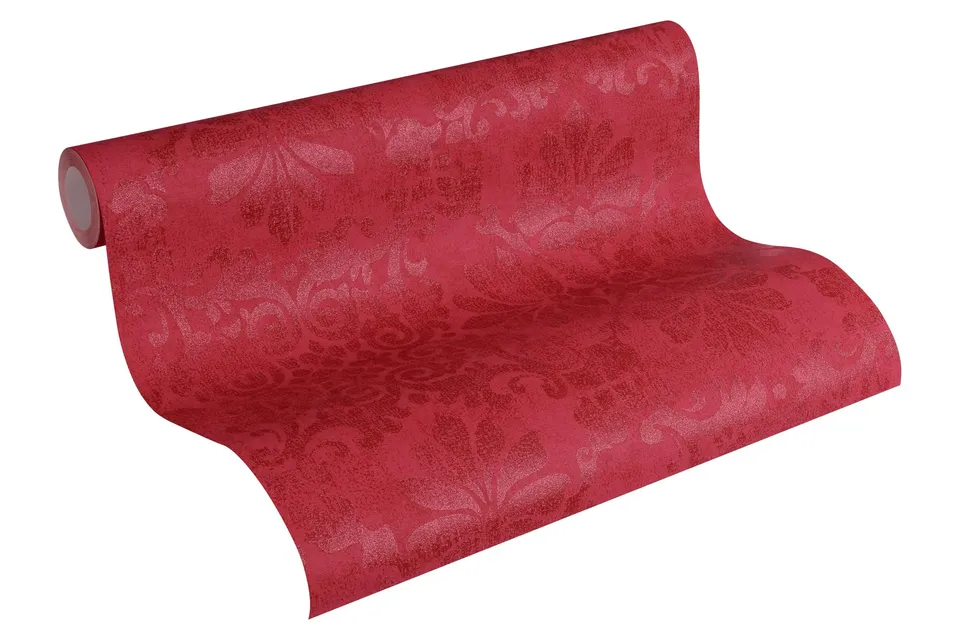 a-s-cr-ation-memory-32987-3-vliestapete-floral-rot-metallic image 1