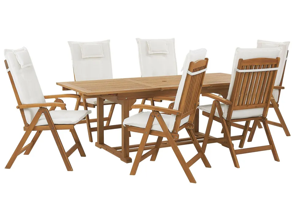 beliani-java-gartenm-bel-set-akazienholz-6-sitzer-cremewei image 1
