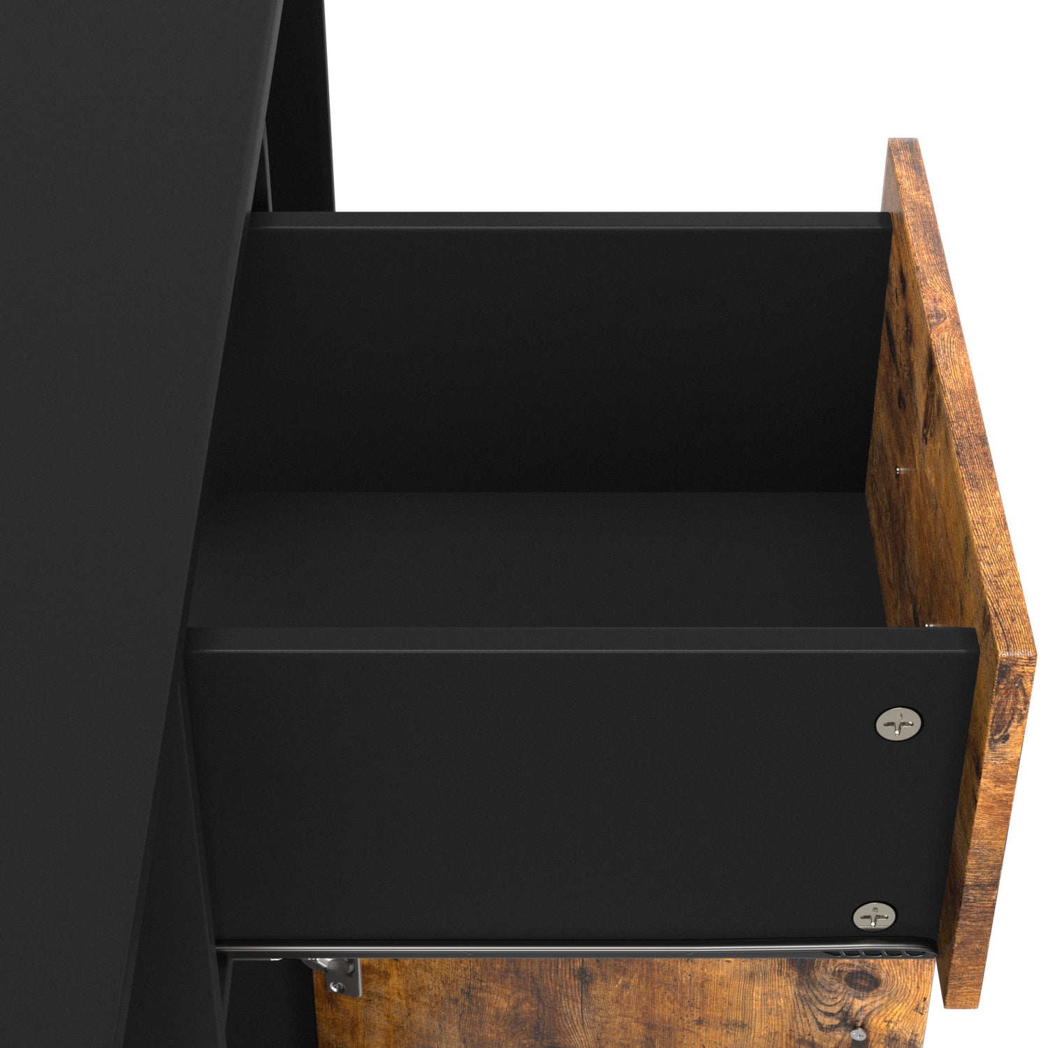 homall-shelf-sideboard-holz-mit-schublade-braun image 6