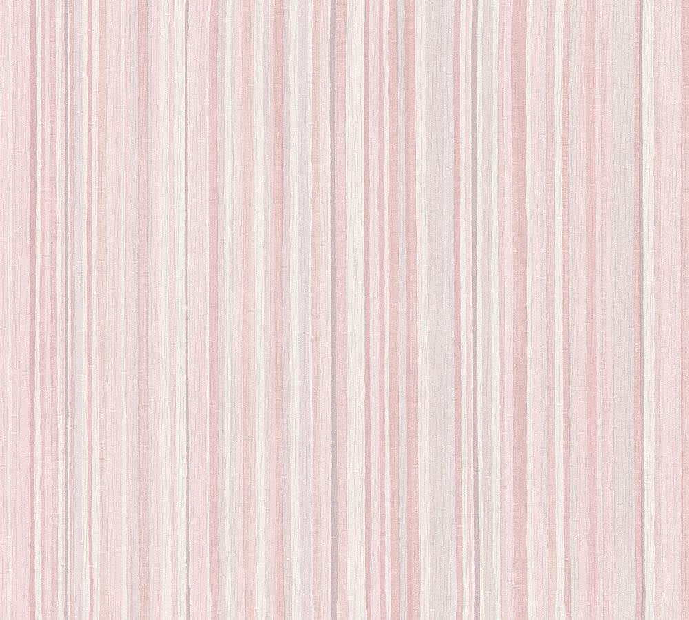 a-s-cr-ation-attractive-378171-streifentapete-rosa-creme image 1