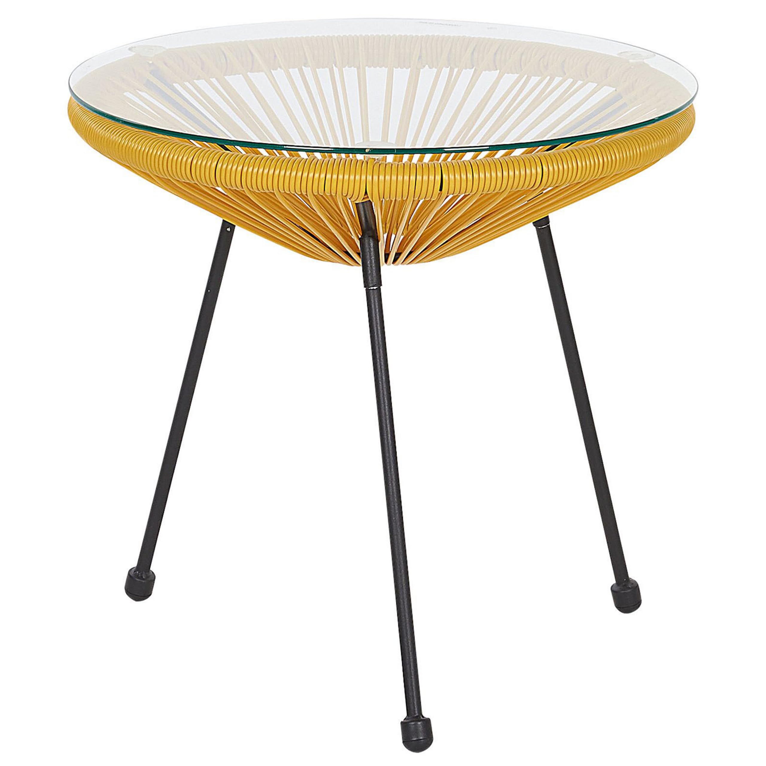 beliani-acapulco-balkonset-rattan-gelb-2-st-hle-tisch image 4