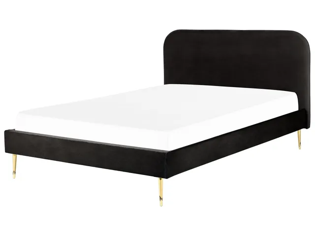 beliani-flayat-polsterbett-180x200-samt-schwarz-gold image 1