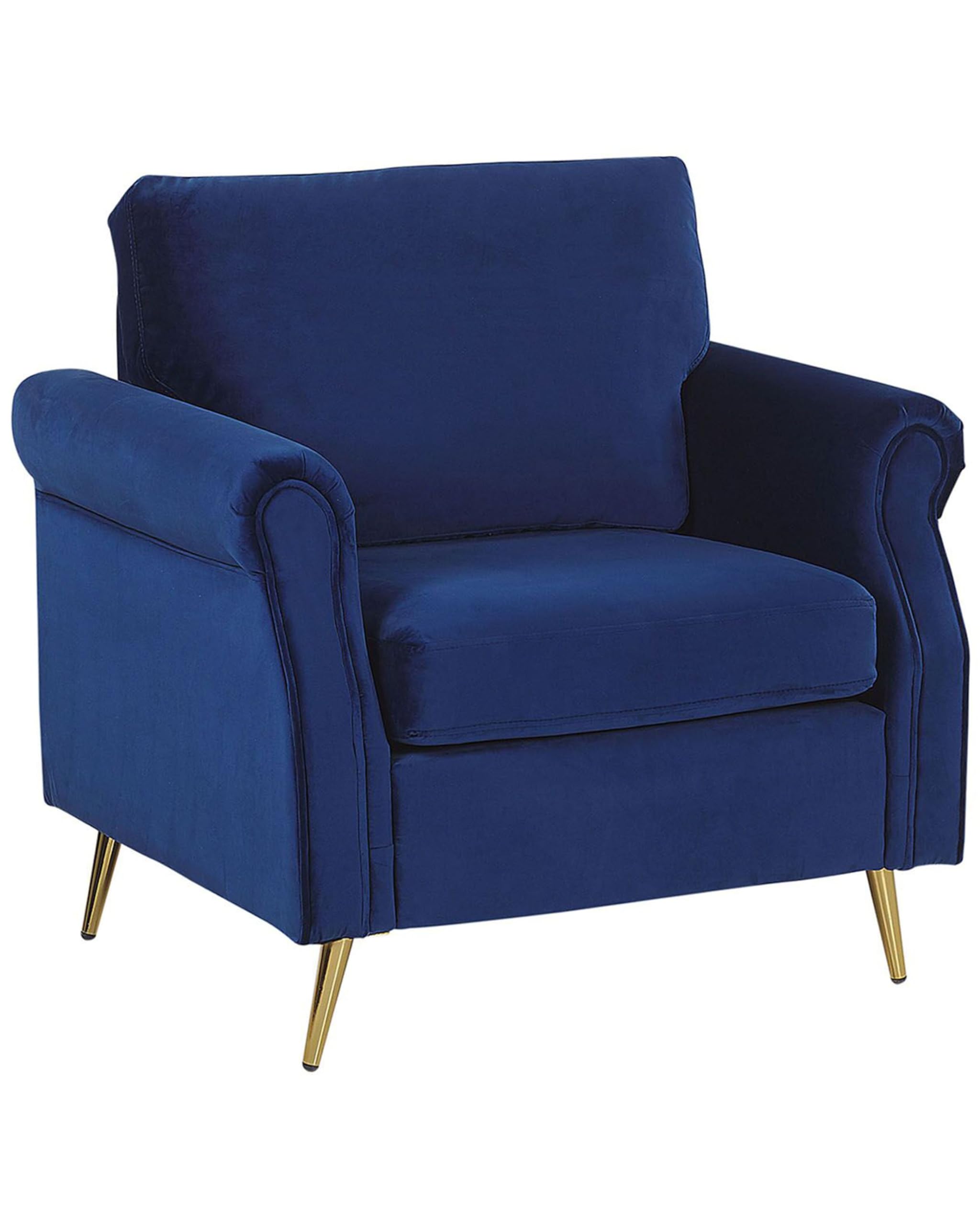 beliani-vietas-sessel-samt-kobaltblau-mit-goldbeinen image 1