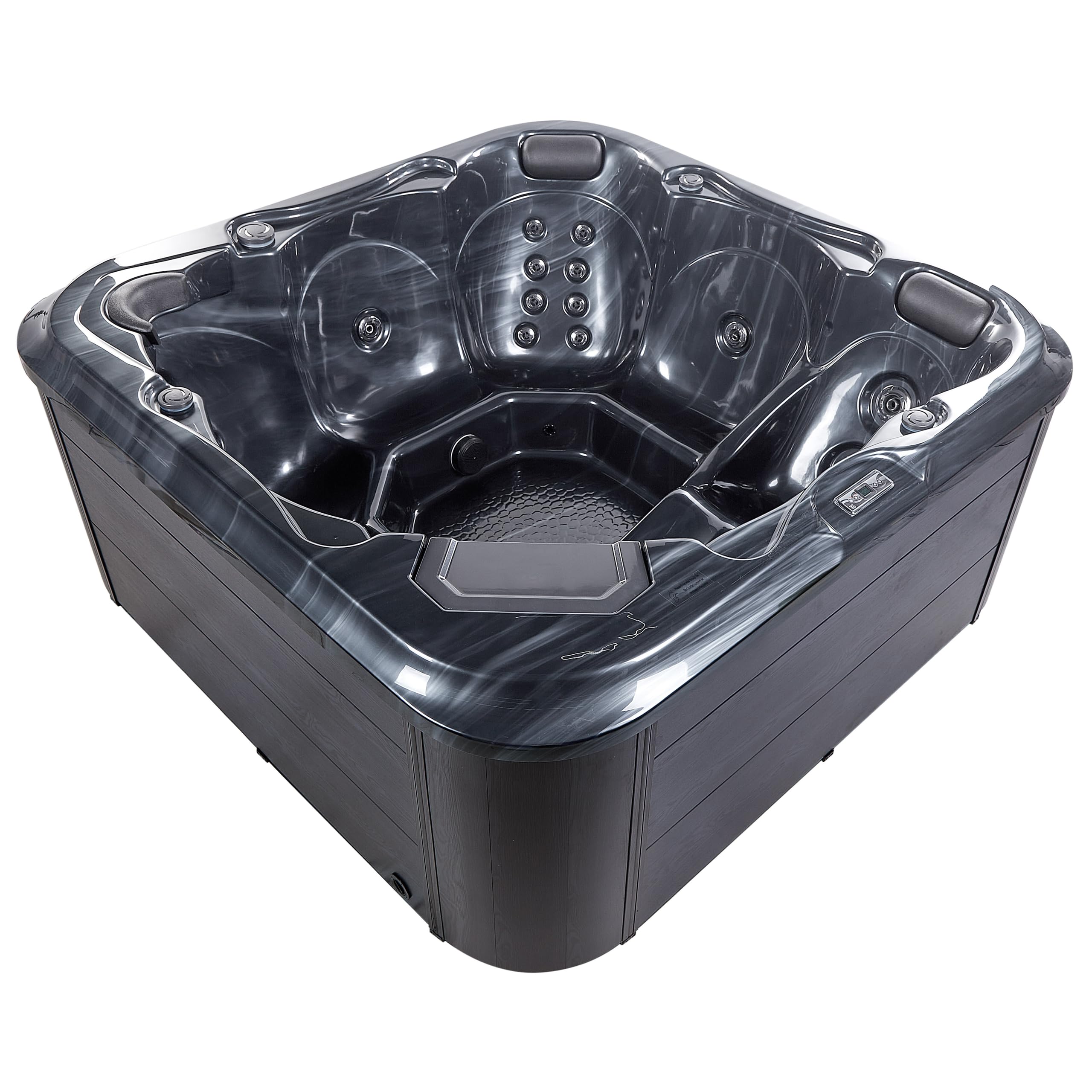beliani-tularosa-outdoor-whirlpool-grau-210x210-led-massage image 7