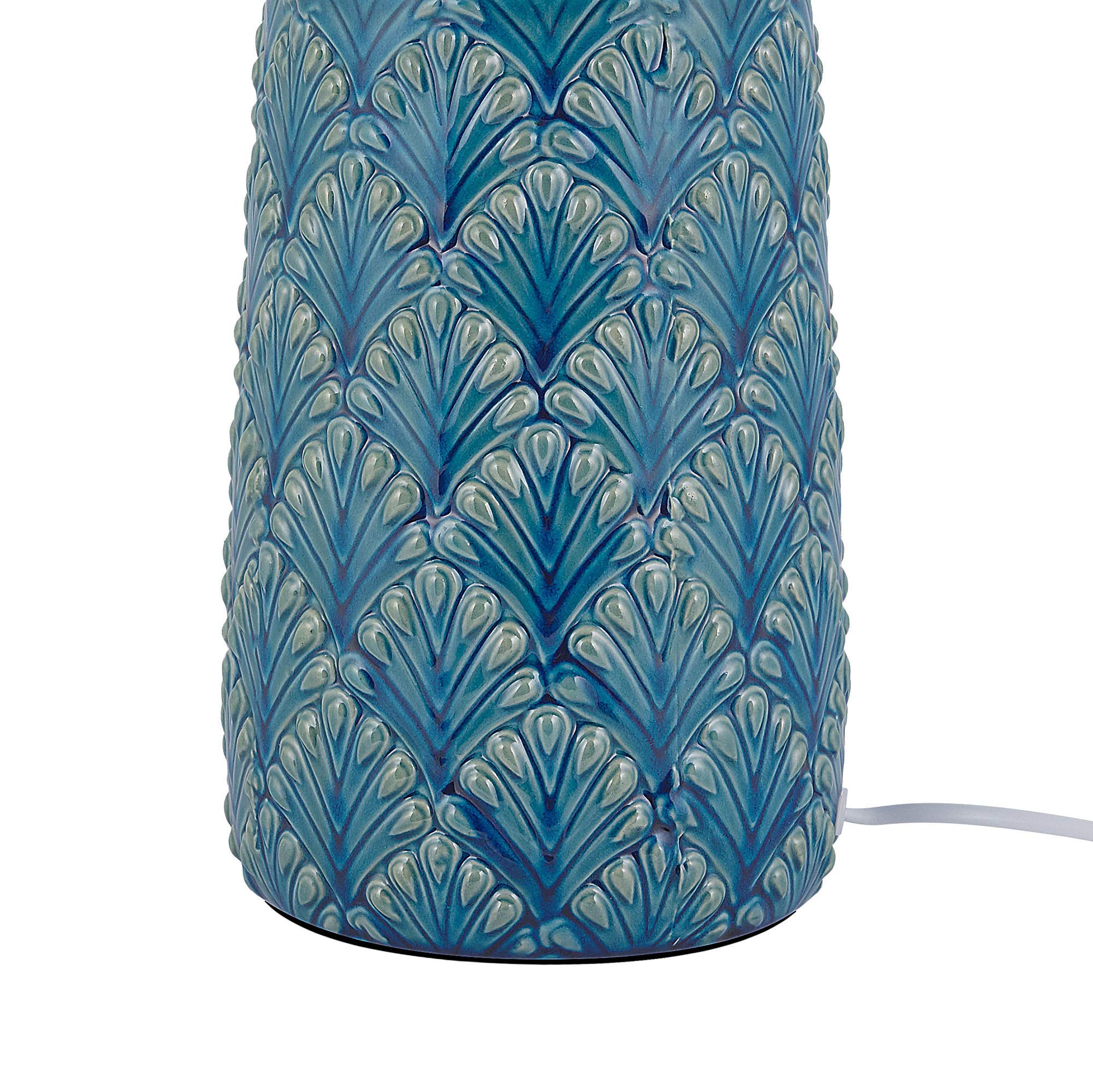 beliani-thaya-tischleuchte-blau-keramikfuss-stoffschirm image 7