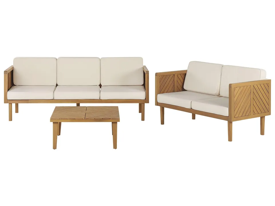 beliani-baratti-lounge-set-3-tlg-akazie-beige-5-sitzer image 1