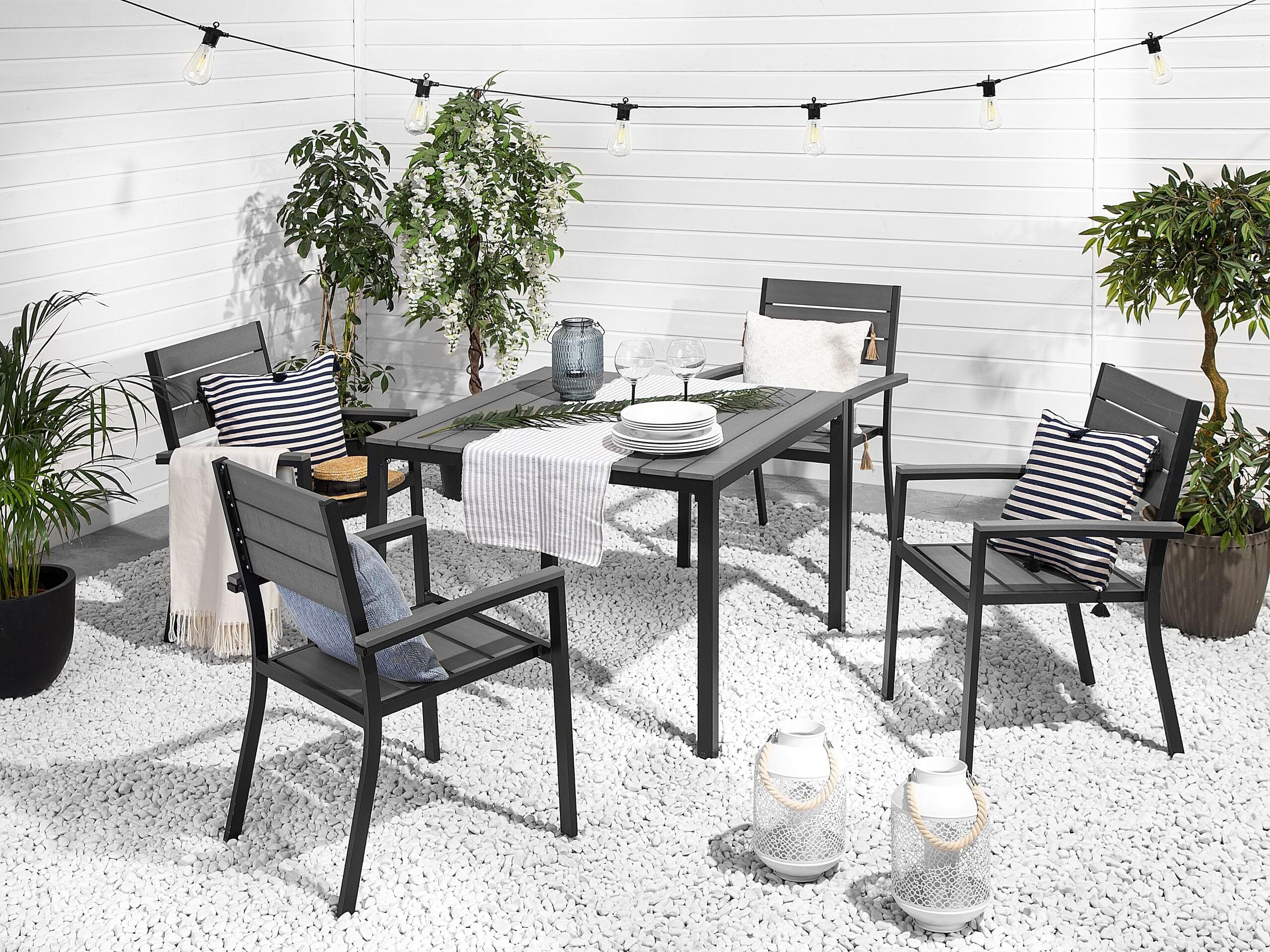 beliani-prato-gartenm-bel-set-4-pers-95x95-cm-stapelbar image 2