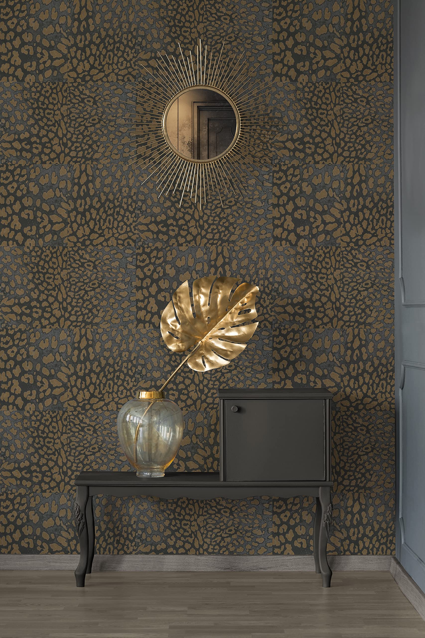 a-s-cr-ation-desert-lodge-tapete-leo-gold-schwarz-38523-4 image 6