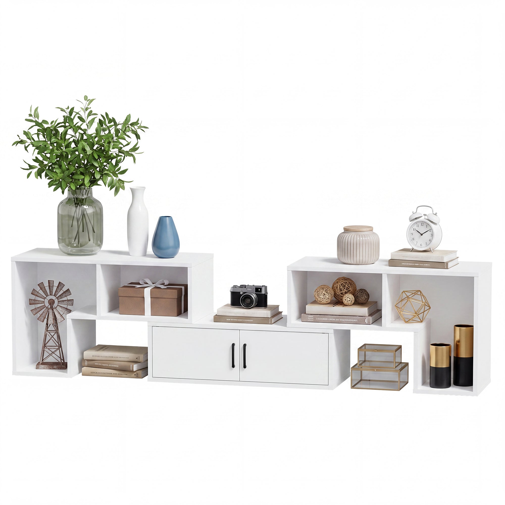homall-tv-stand-lowboard-wei-modular-76-zoll-mit-schrank image 3