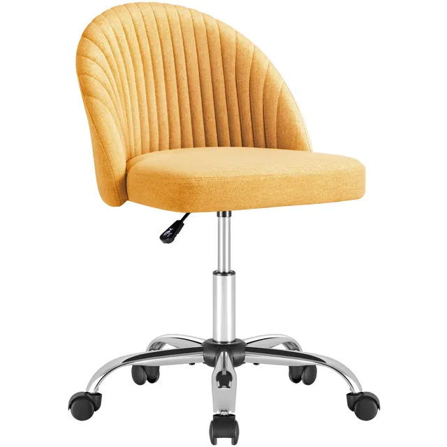 homall-bedroom-b-rostuhl-stoffstuhl-rosa-teddy image 1