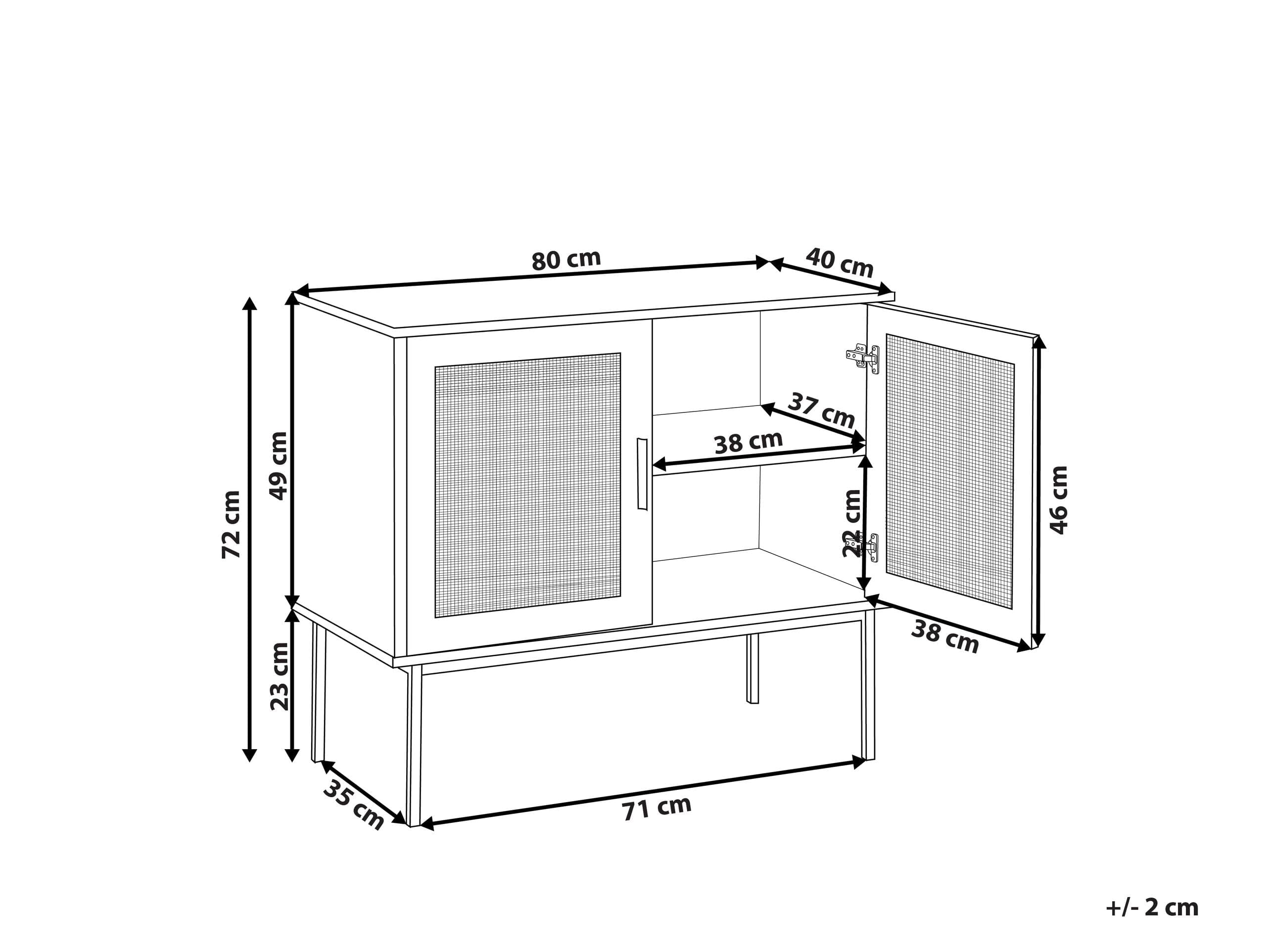 beliani-pasco-sideboard-80x40x72-rattan-holz-hell image 3
