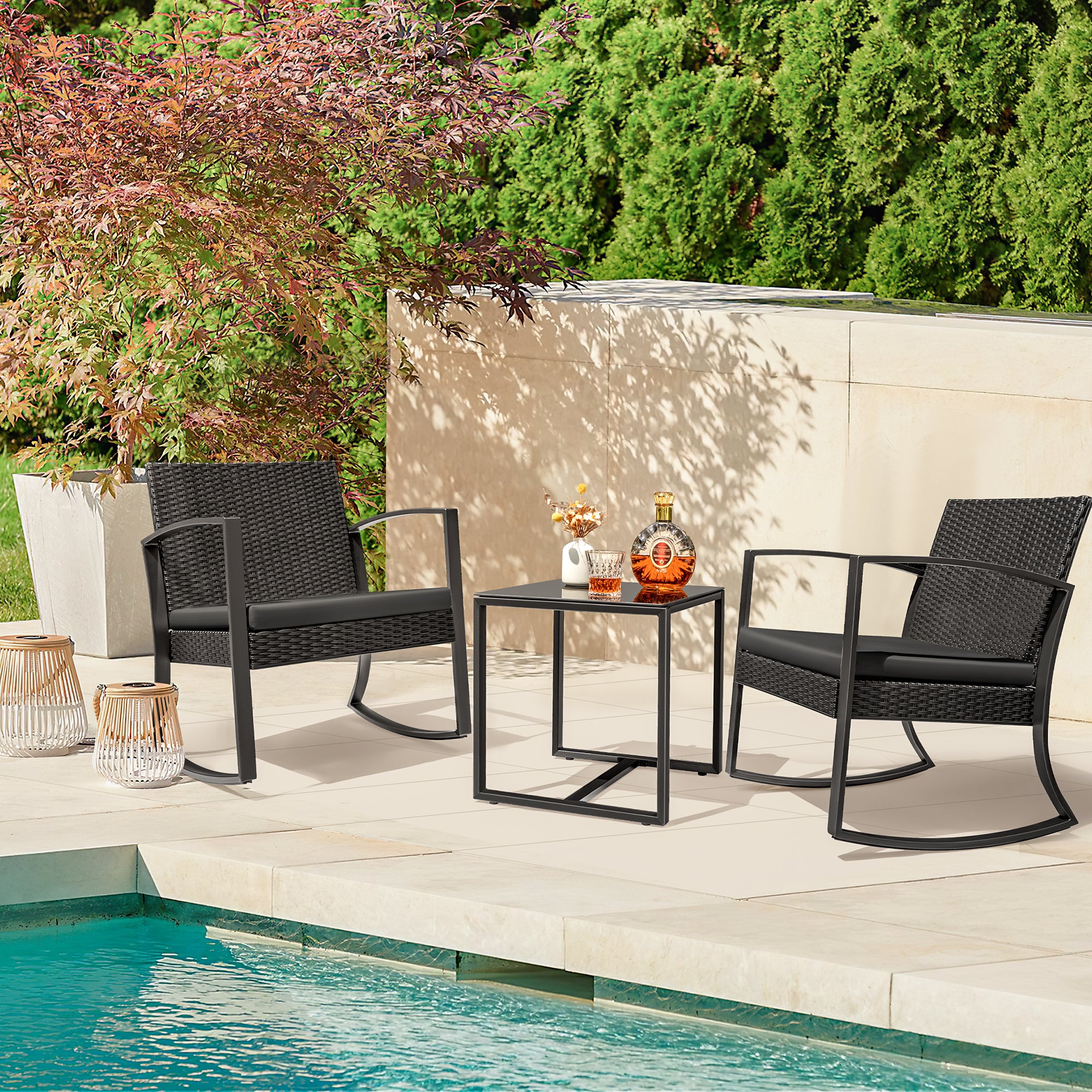 homall-patio-furniture-balkonm-bel-set-3-tlg-schwarz-schaukel image 5
