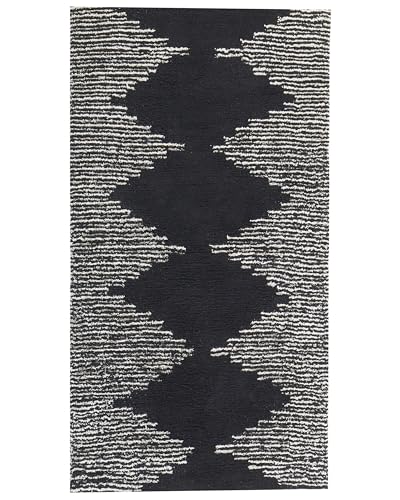 beliani-bathinda-l-ufer-80x150-cm-baumwolle-schwarz-wei image 7