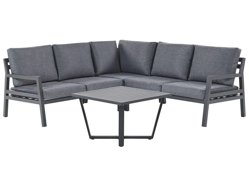 beliani-vizzini-lounge-set-ecksofa-dunkelgrau-5-sitzer image 1