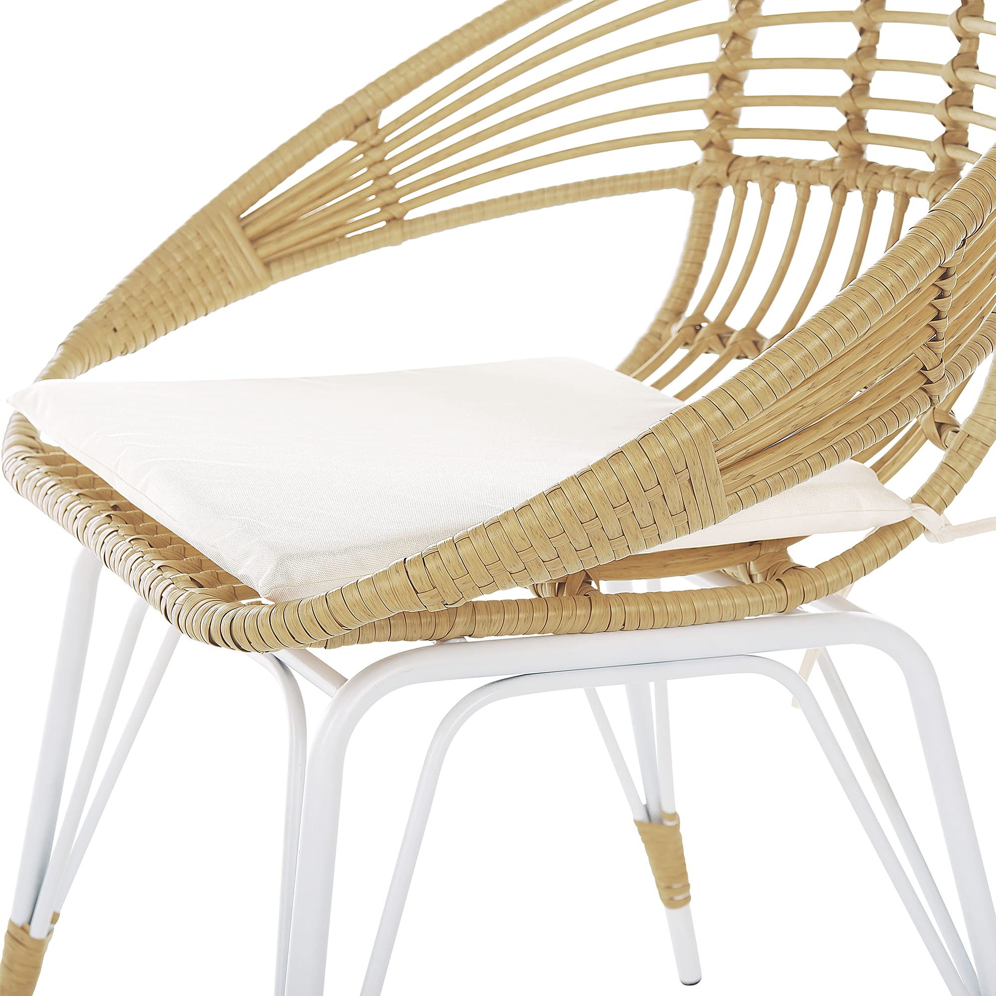 beliani-pellaro-balkonset-rattan-hellbraun-beige-2-sitzer image 7