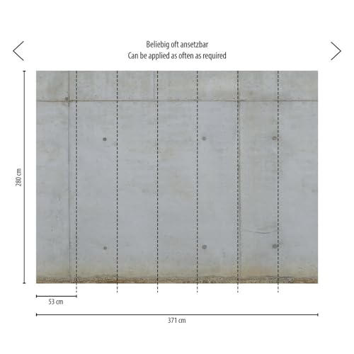 livingwalls-beton-fototapete-grau-xxl-2-80-x-3-71m image 8