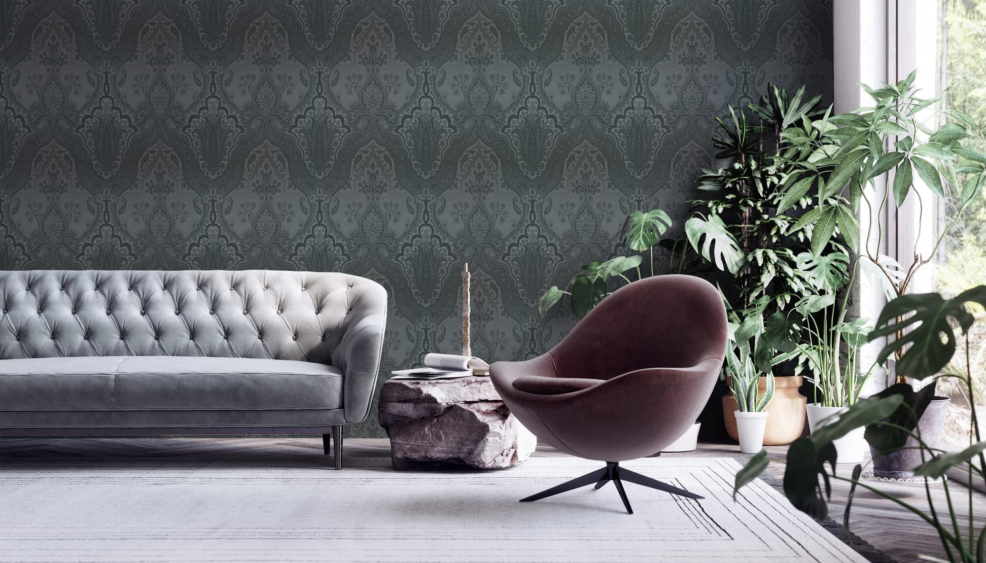 a-s-cr-ation-my-home-my-spa-387085-vliestapete-schwarz image 4