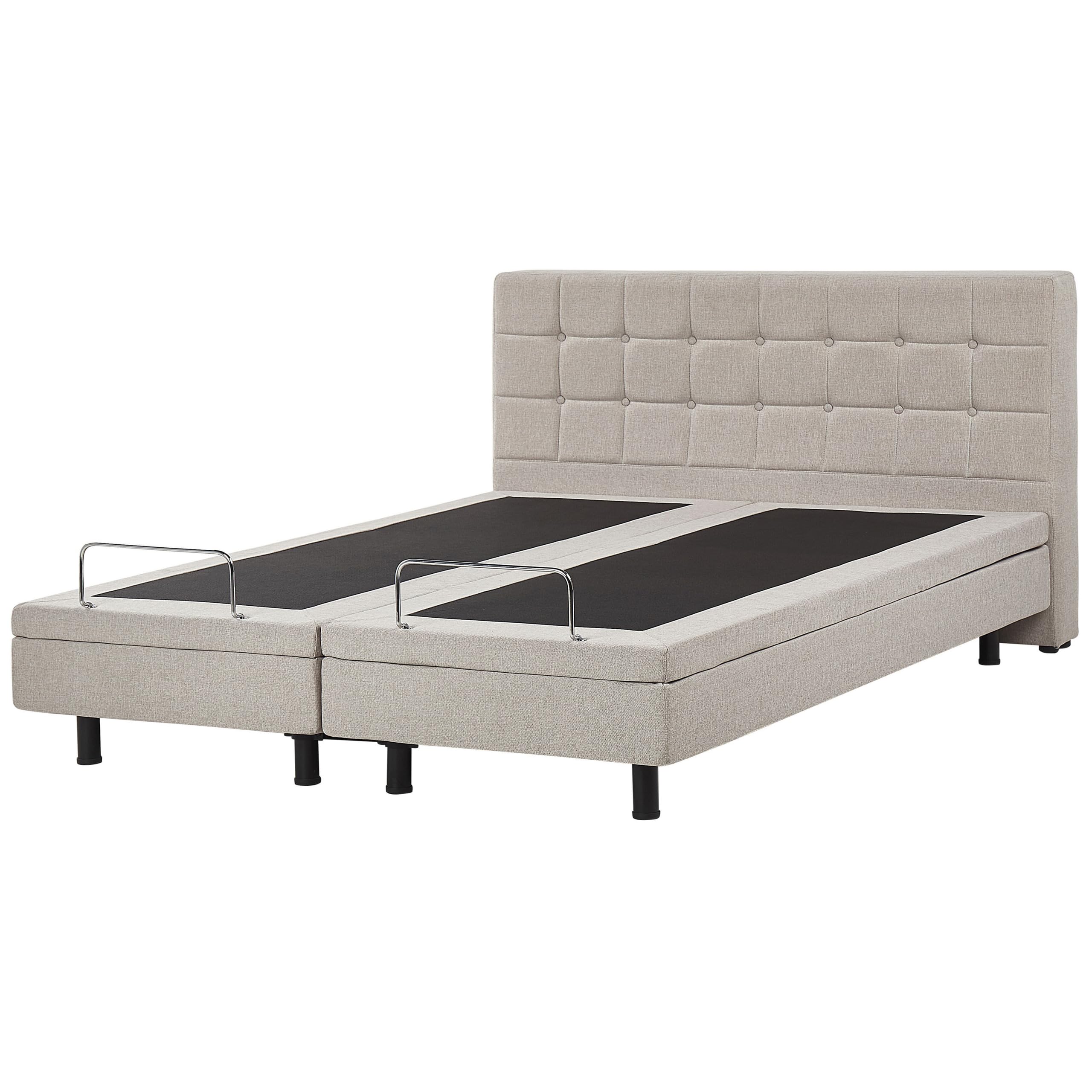 beliani-duke-doppelbett-180x200-elektrisch-beige-leinenoptik image 4