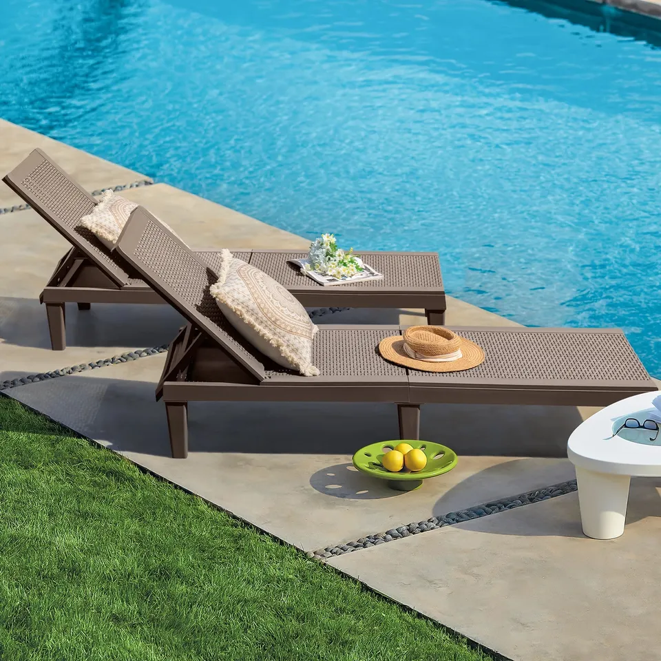homall-patio-furniture-sonnenliege-schwarz-2er-set-verstellbar image 1