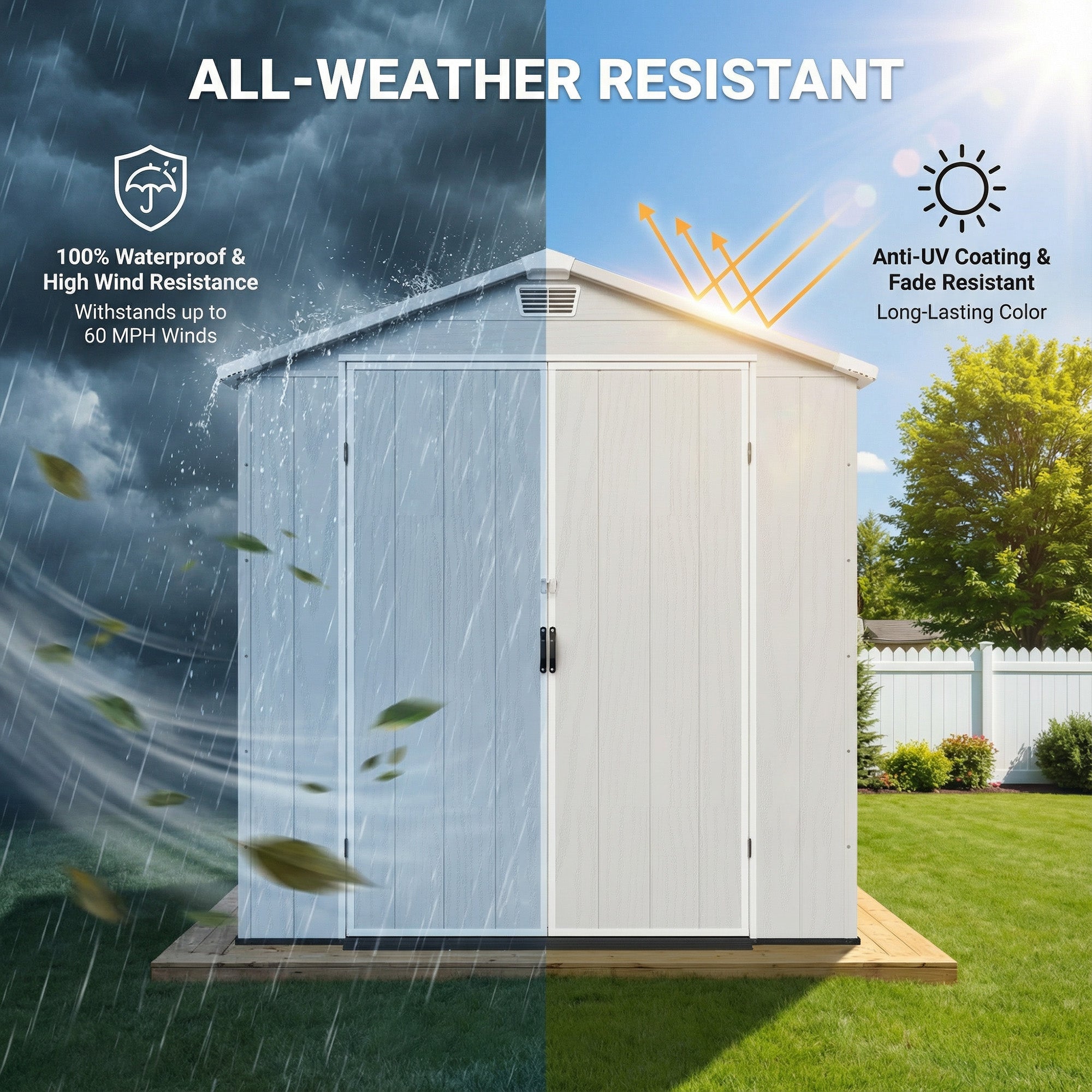 homall-metal-shed-ger-tehaus-kunststoff-grau-6x6 image 5