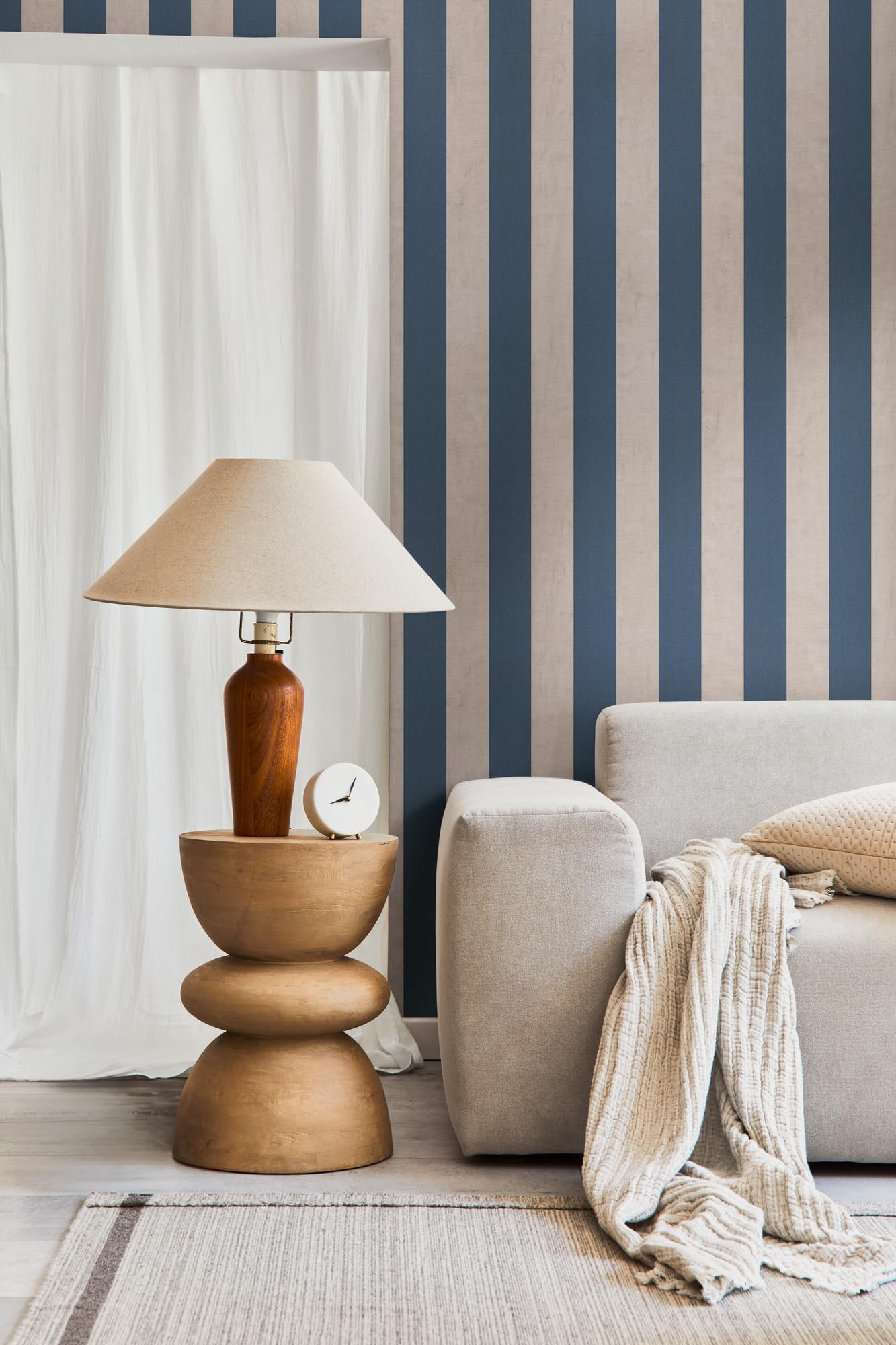 livingwalls-anna-d-andrea-782265-streifentapete-blau-beige image 6