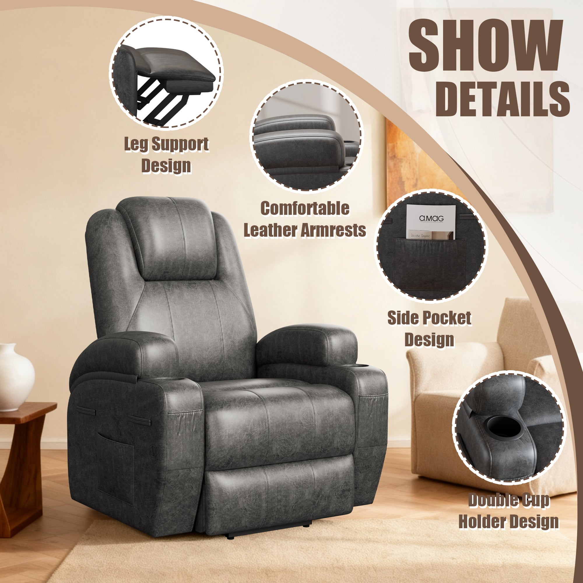 homall-recliner-chair-relaxsessel-schwarz-mit-massage-aufstehhilfe image 7