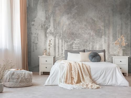 livingwalls-fototapeten-399151-vintage-grau-beige-2-12x2-80m image 5