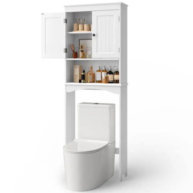bealife-ap12-badezimmerschrank-wei-60x23x167-cm image 1
