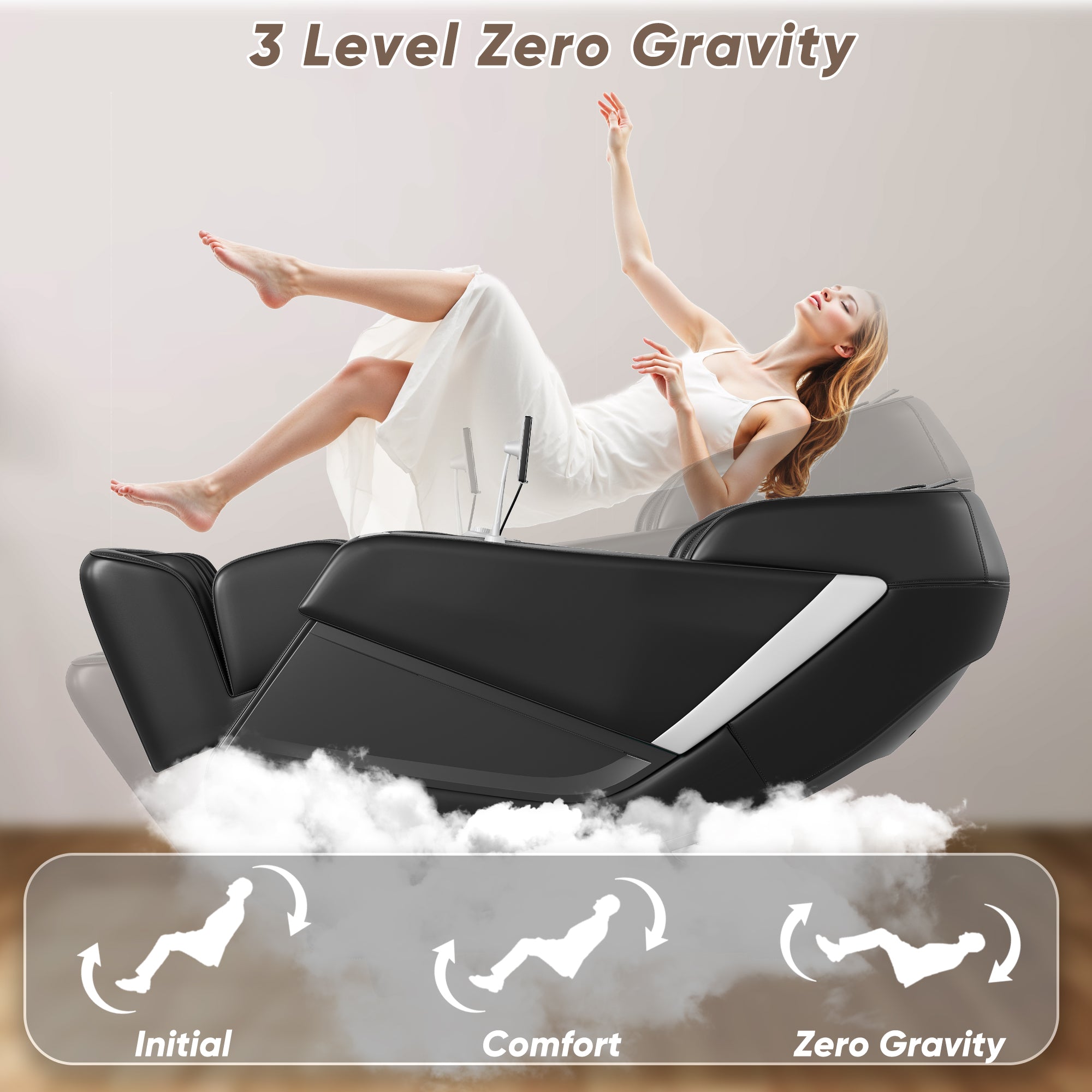 homall-massagesessel-zero-gravity-shiatsu-schwarz-mit-w-rme image 4