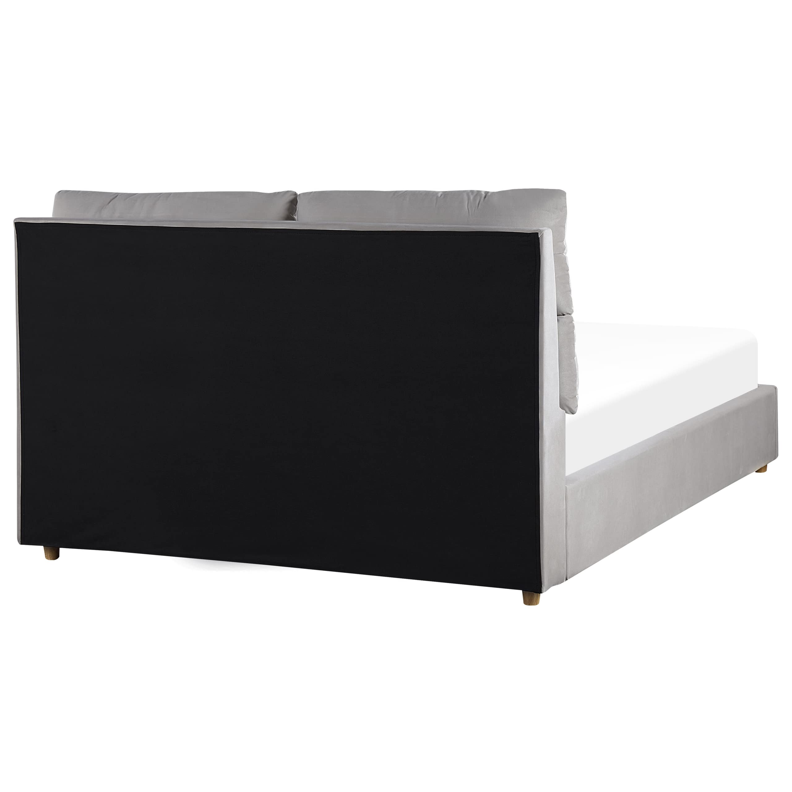beliani-batilly-bett-140x200-hellgrau-samt-bettkasten image 6