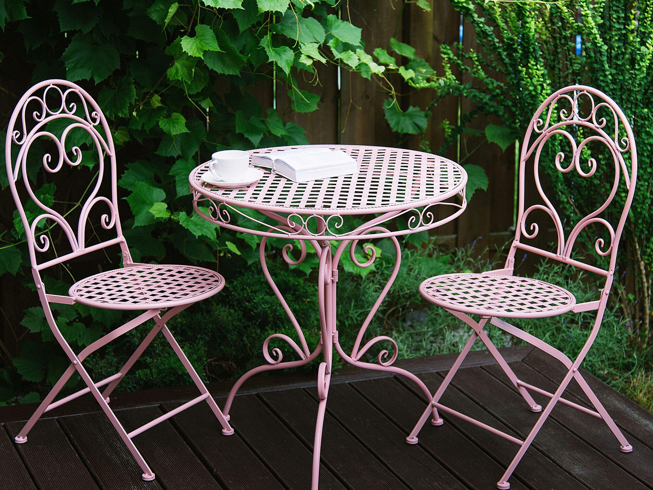 beliani-albinia-balkonset-rosa-3-teilig-bistro-70-cm image 2
