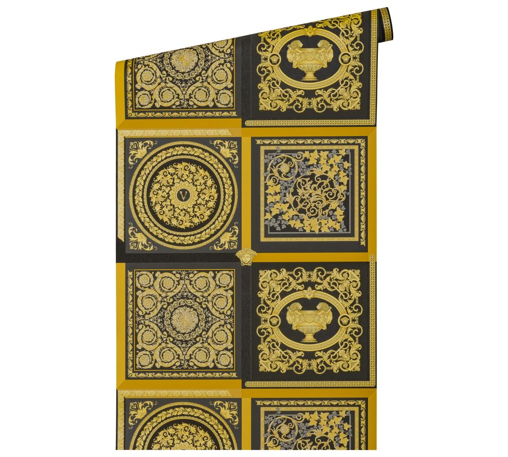 a-s-cr-ation-tapeten-versace-387043-barock-schwarz-gold-10-05m image 4
