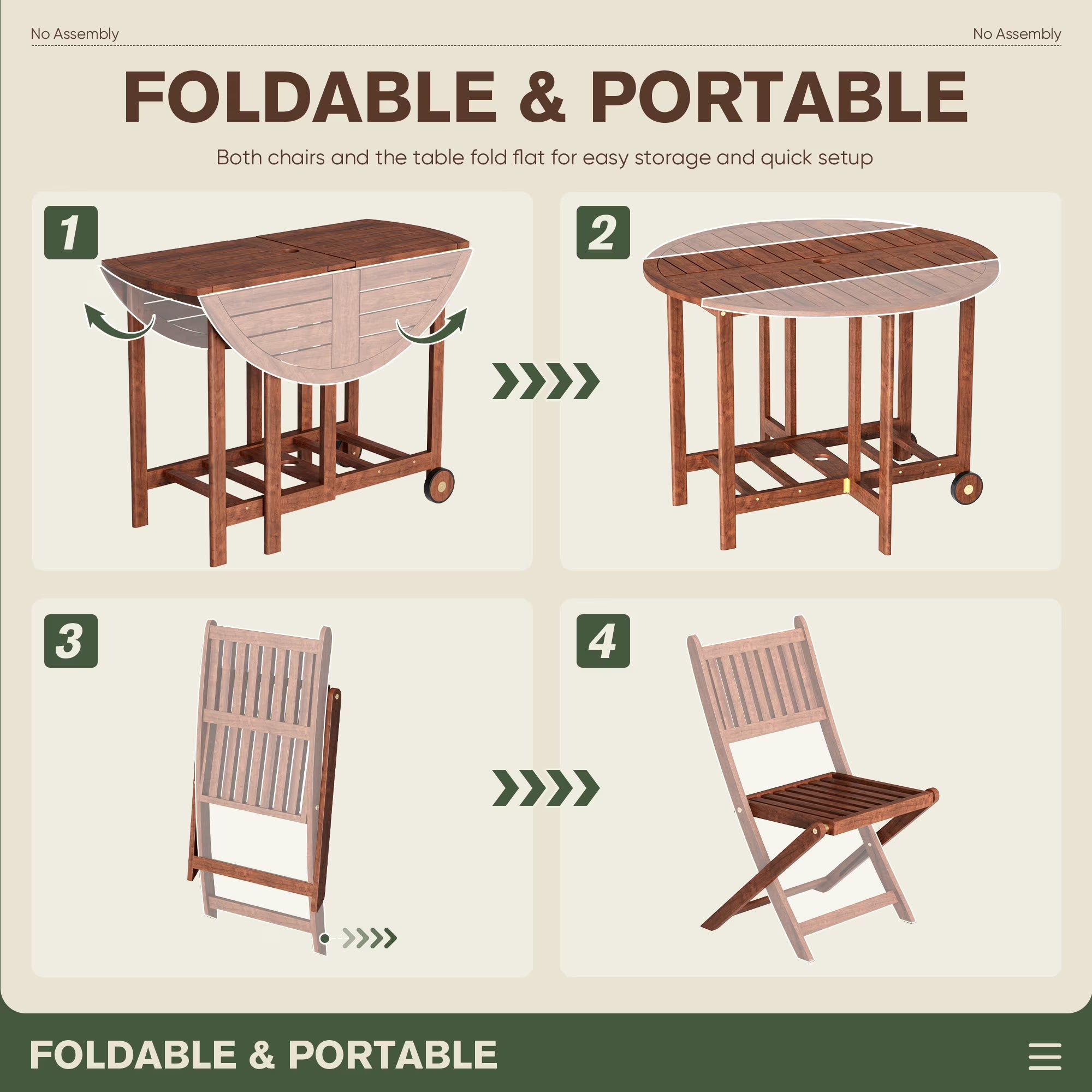 homall-modern-dining-chair-esstisch-set-holz-hellbraun-5-teilig-klappbar image 3