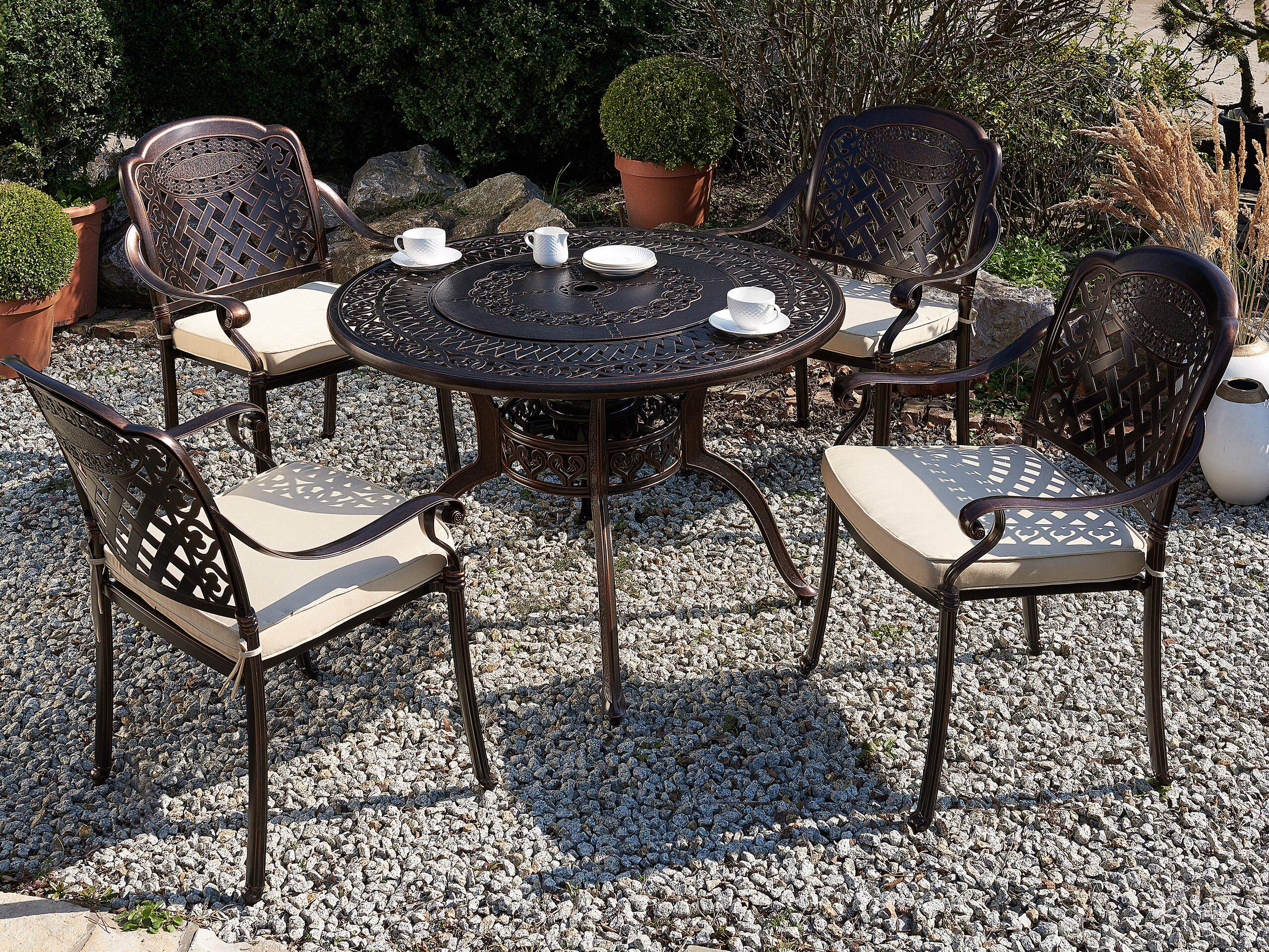 beliani-manfria-gartentisch-rund-dunkelbraun-grill image 2