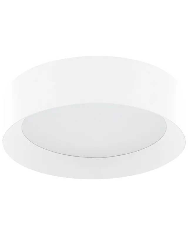beliani-loei-deckenleuchte-wei-rund-led-warmwei image 1