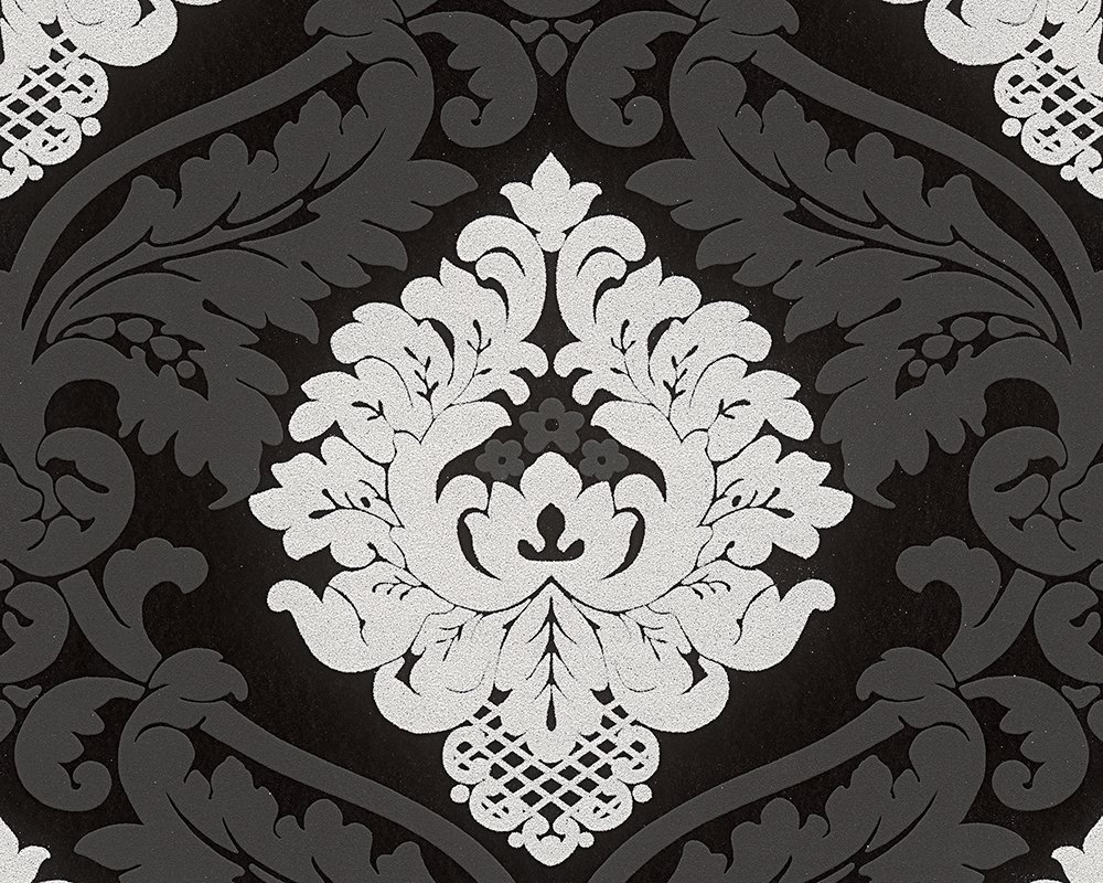 a-s-cr-ation-313959-vliestapete-wei-barock-glitzer-10m image 1