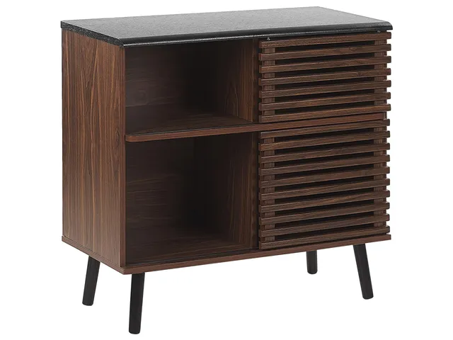 beliani-perth-sideboard-dunkel-schiebet-ren-kommode-80-cm image 1