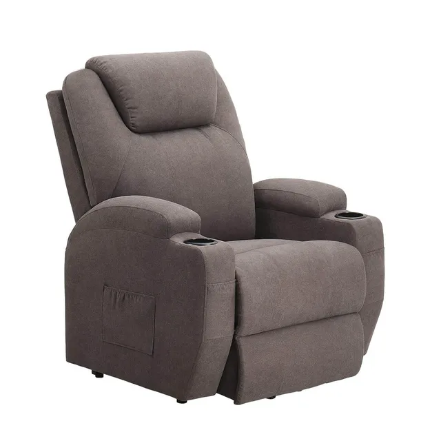 homall-recliner-chair-aufstehsessel-grau-stoff-massage image 1